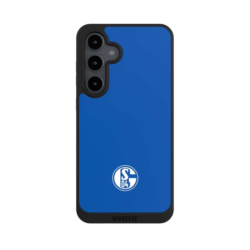 Galaxy S24 FE NIVOpure FC Schalke 04 Logo Blau