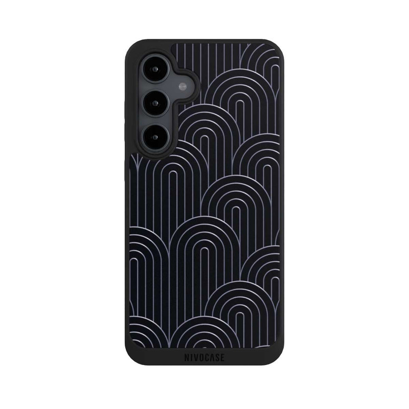 Galaxy S24 FE NIVOpure Art Deco Silber