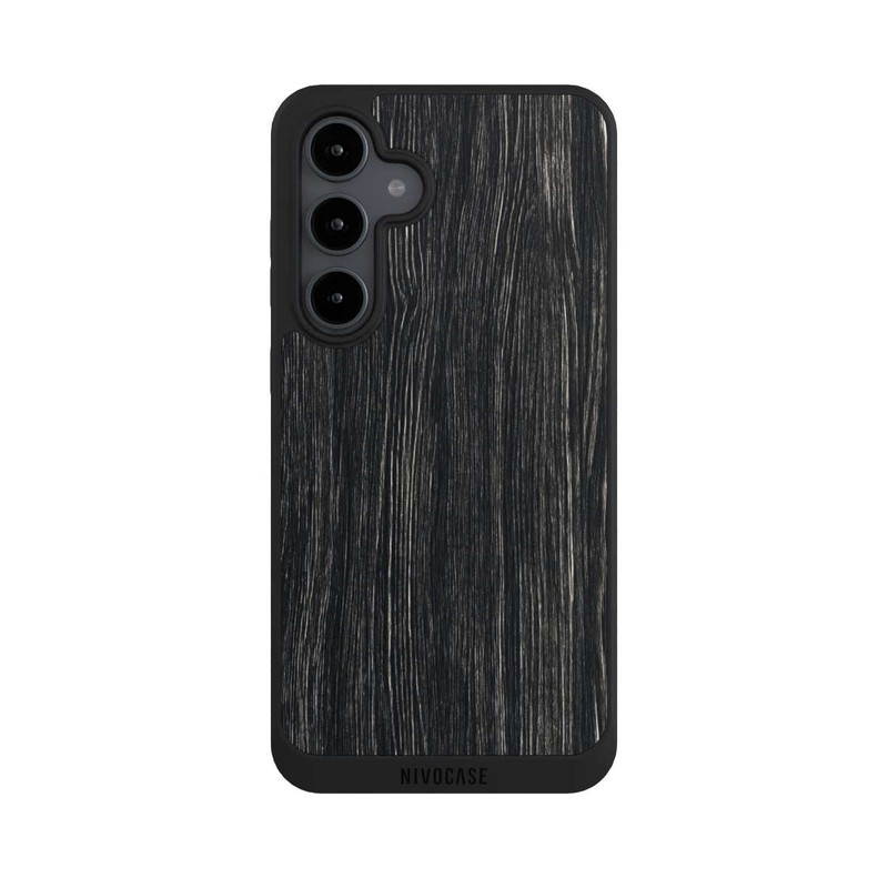 Galaxy S24 FE NIVOpure Dunkle Holzstruktur