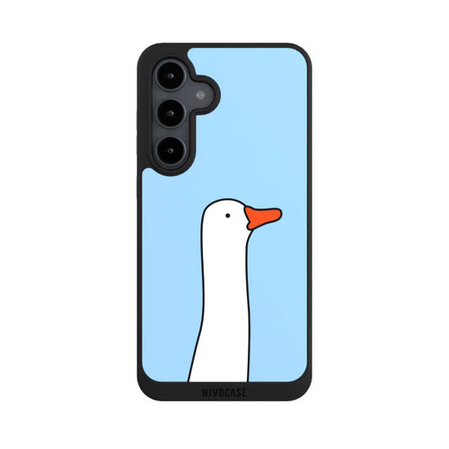 Samsung Galaxy S24 FE 5G NIVOpure Trendy Duck Profile Blue