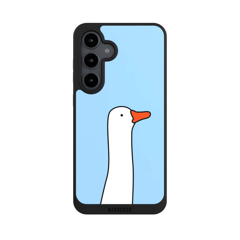 Galaxy S24 FE NIVOpure Trendy Duck Profile Blue