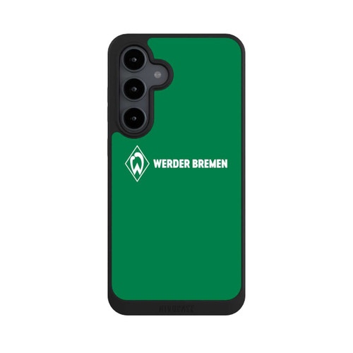 Samsung Galaxy S24 FE 5G NIVOpure Werder Bremen Schriftzug Raute Grün