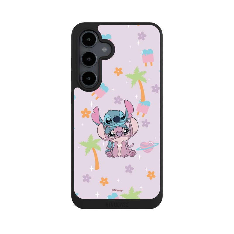 Galaxy S24 FE NIVOpure Stitch and Angel Cute Couple