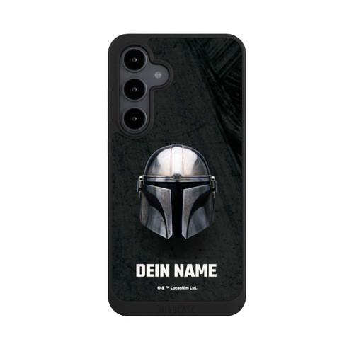 Samsung Galaxy S24 FE 5G NIVOpure Star Wars Mandalorian Black Helmet Personalisierbar
