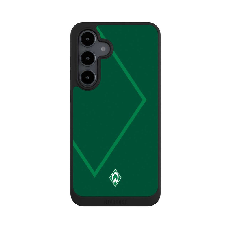 Galaxy S24 FE NIVOpure Werder Grün Rautenelement
