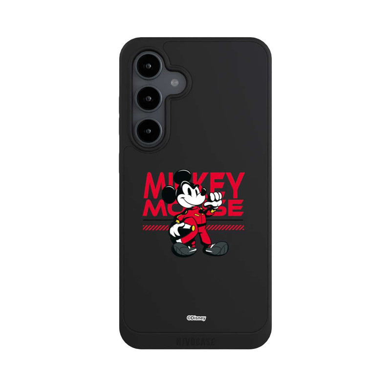Galaxy S24 FE NIVOpure Micky Maus Rennfahrer Transparent
