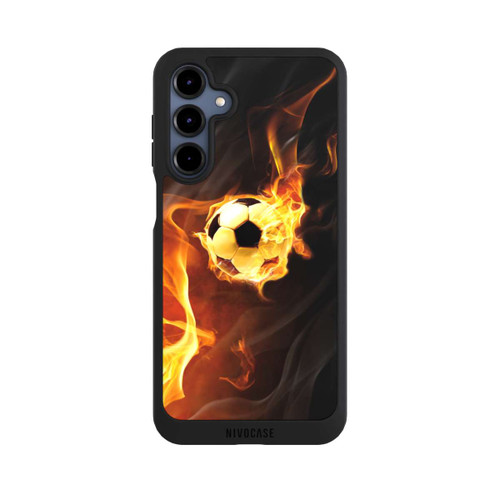 Samsung Galaxy A16 5G NIVOpure Fußball in Flammen
