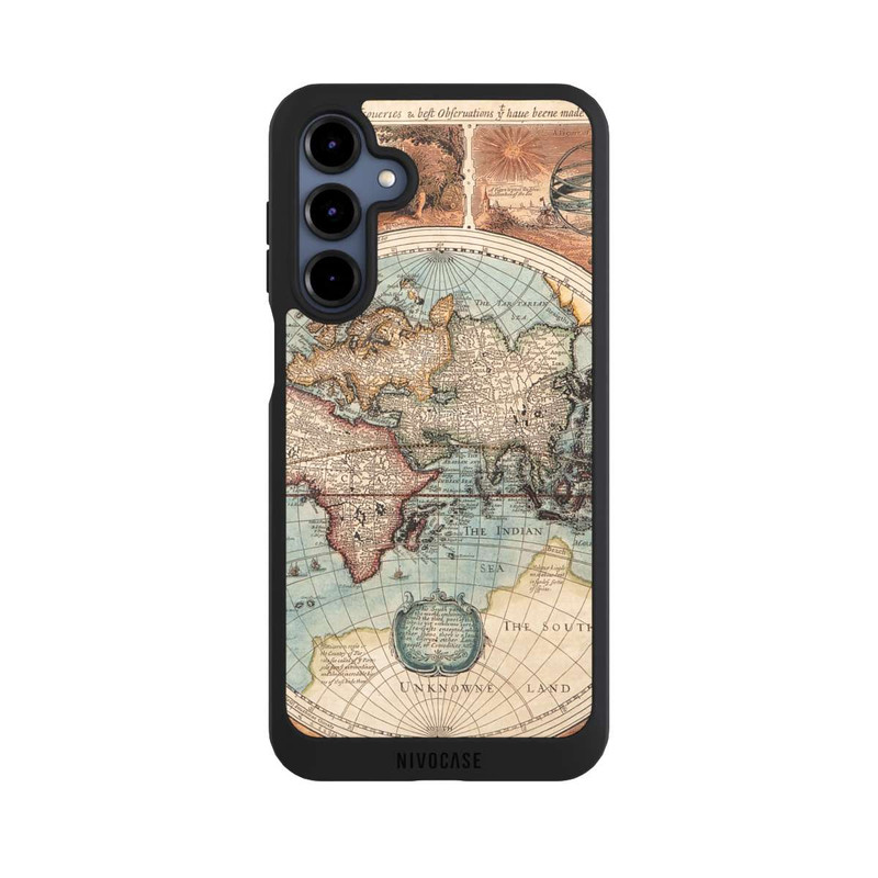 Galaxy A16 5G NIVOpure Vintage Weltkarte