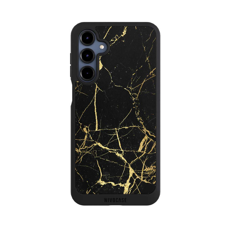Galaxy A16 5G NIVOpure Schwarzgoldener Marmor-Look