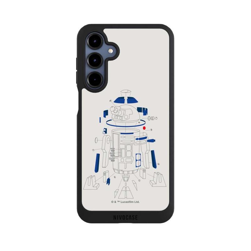 Galaxy A16 5G NIVOpure R2D2 Dessin éclaté - StarWars 8