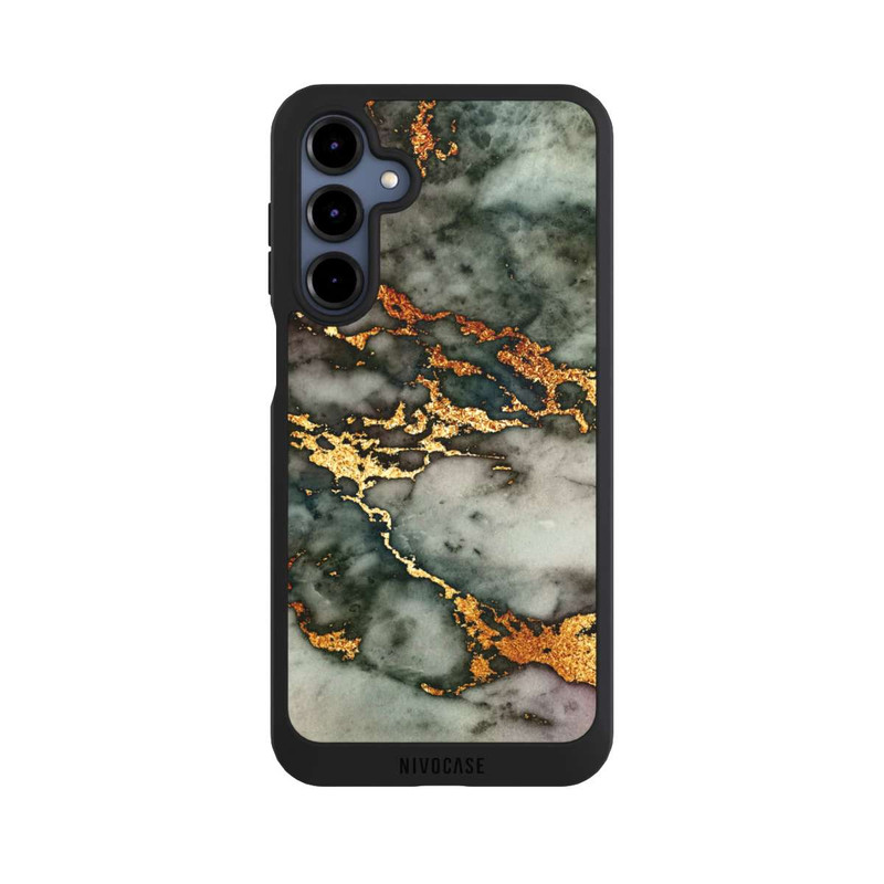 Galaxy A16 5G NIVOpure Grey and Golden Marble Look