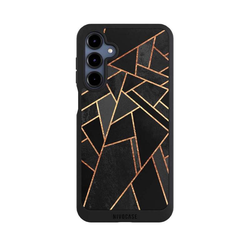 Galaxy A16 5G NIVOpure Schwarze Nacht Gold Druck