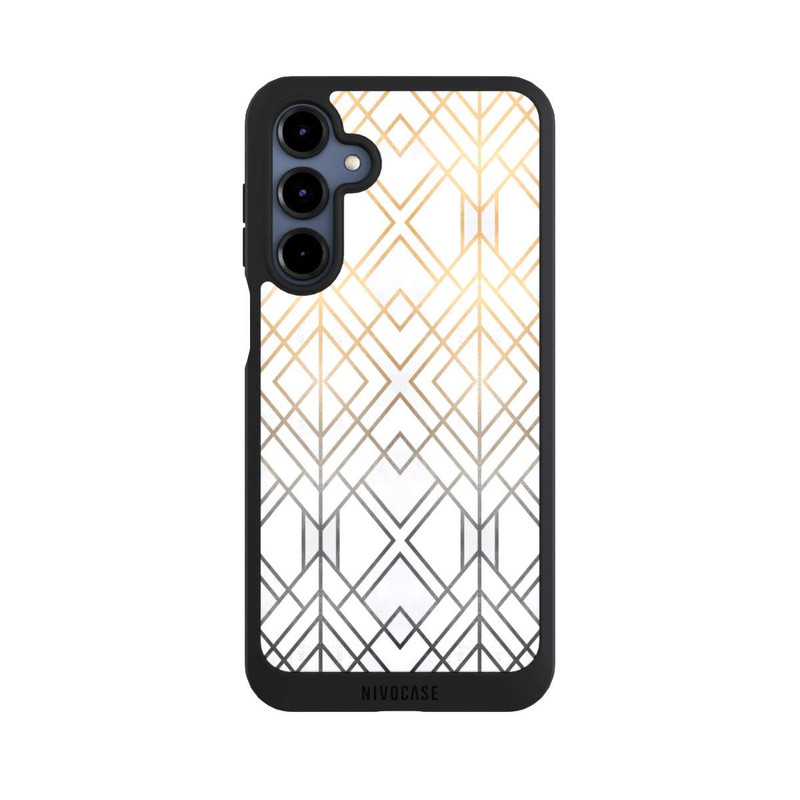Galaxy A16 5G NIVOpure Gold und Grauer Geo Golddruck