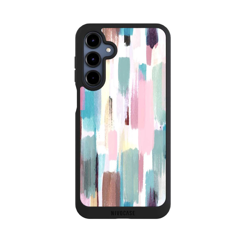 Galaxy A16 5G NIVOpure Abstrakte Pinselstriche in Pastelltönen