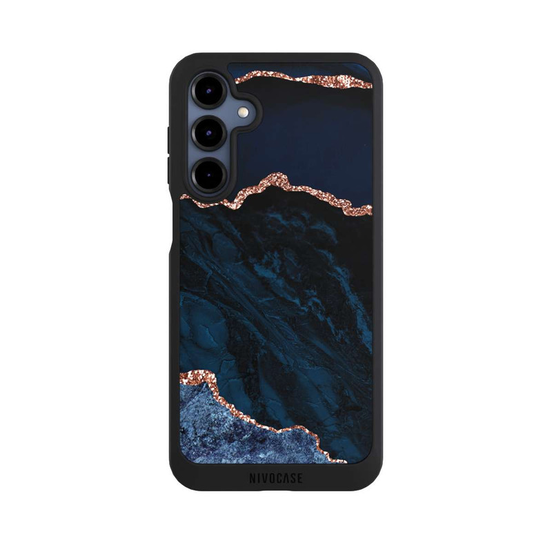 Galaxy A16 5G NIVOpure Nacht Blau Marmor Landschaft