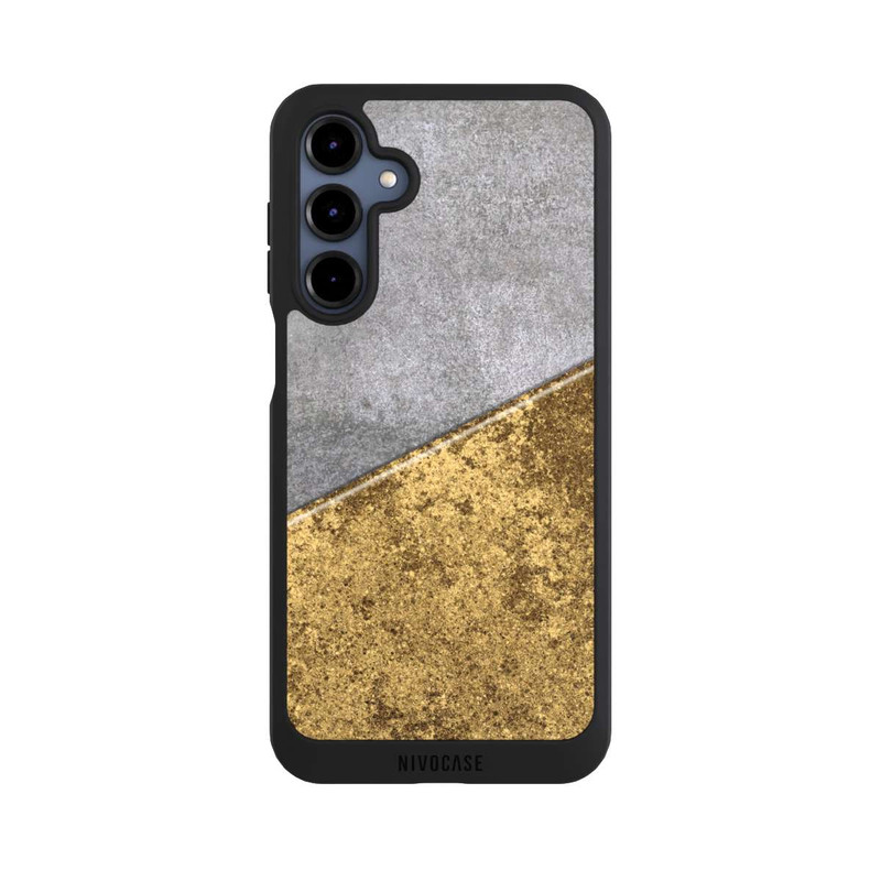 Galaxy A16 5G NIVOpure Beton und Goldlook