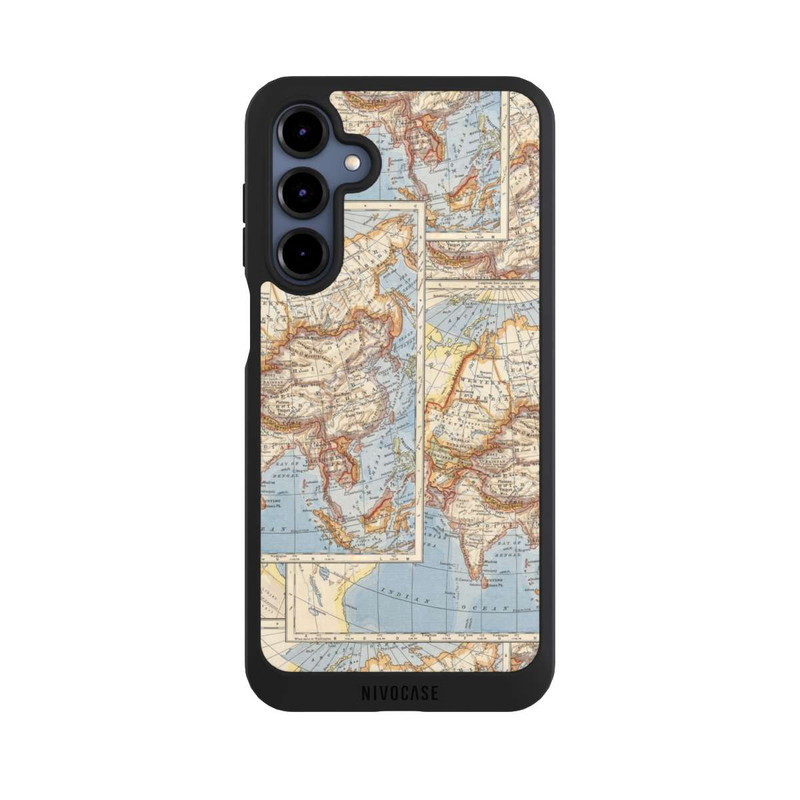 Galaxy A16 5G NIVOpure World Map Vintage