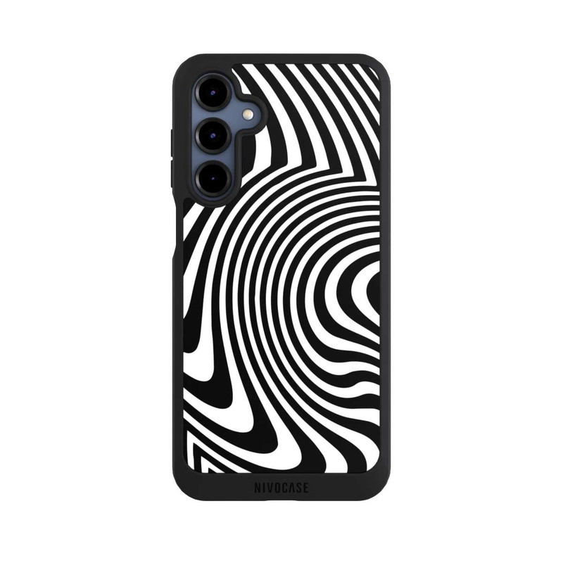 Galaxy A16 5G NIVOpure Black and White Waves