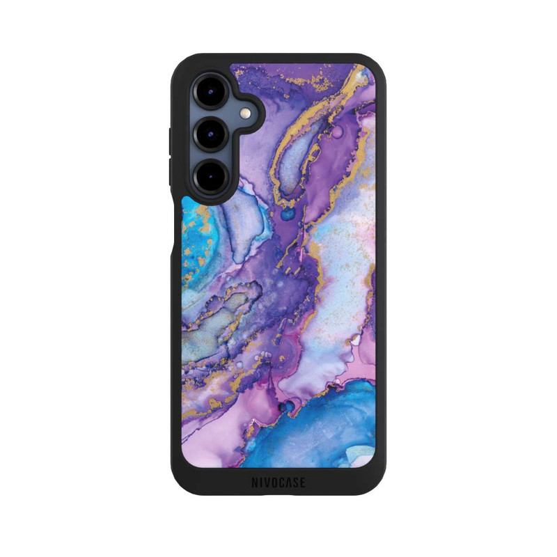Galaxy A16 5G NIVOpure Strudel lila und blau