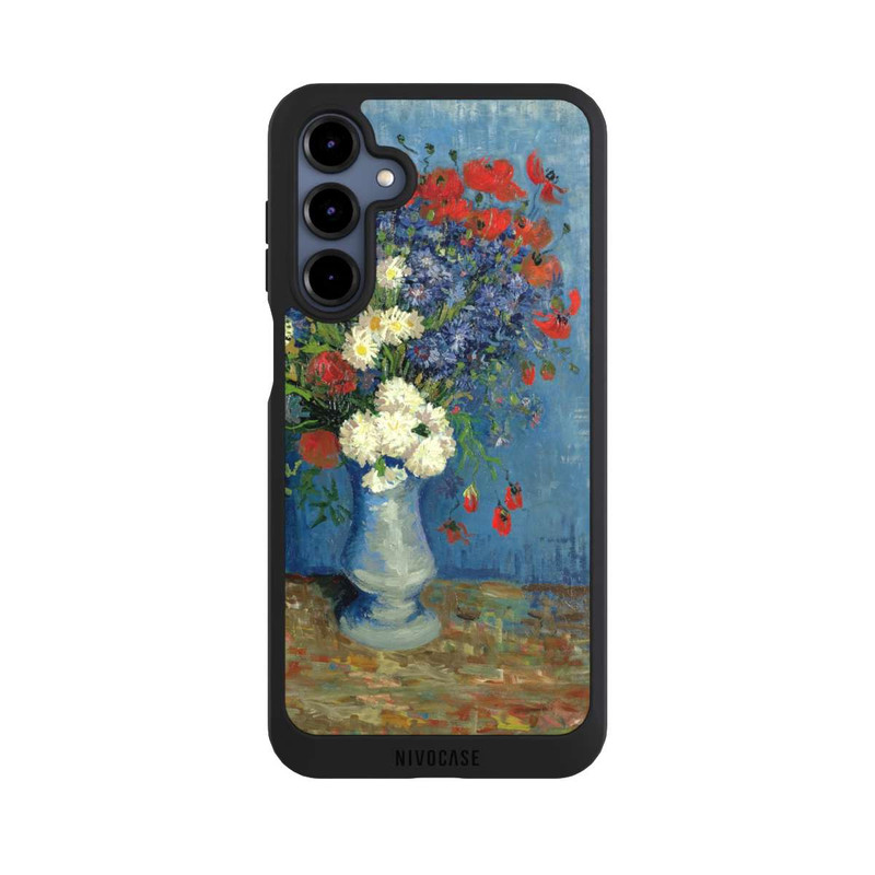 Galaxy A16 5G NIVOpure Stillleben Vase mit Kornblumen und Mohnblumen von Vincent Van Gogh