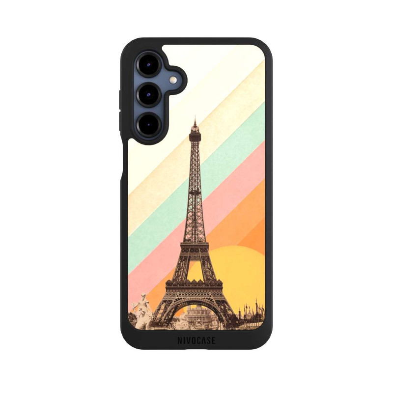Galaxy A16 5G NIVOpure Eiffelturm Regenbogen