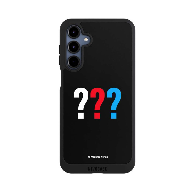 Galaxy A16 5G NIVOpure Drei Fragezeichen Logo