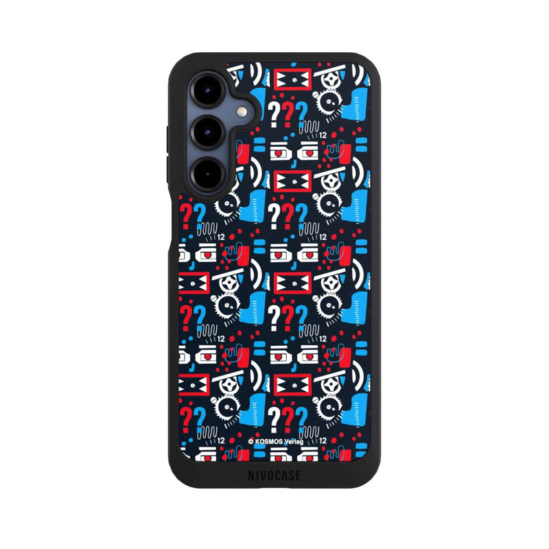 Galaxy A16 5G NIVOpure Drei Fragezeichen Wildes Muster