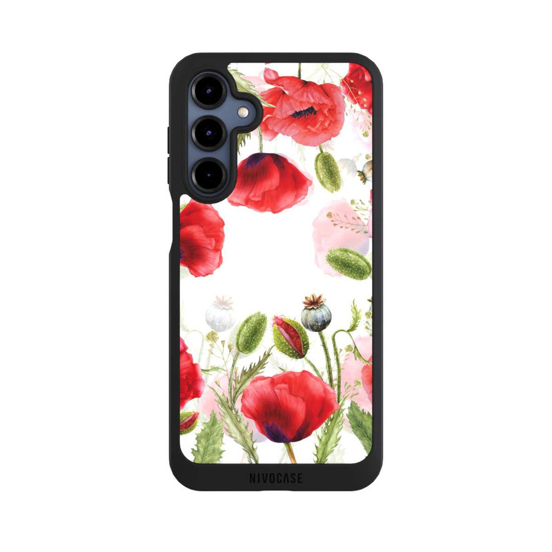 Galaxy A16 5G NIVOpure Cadre coquelicots