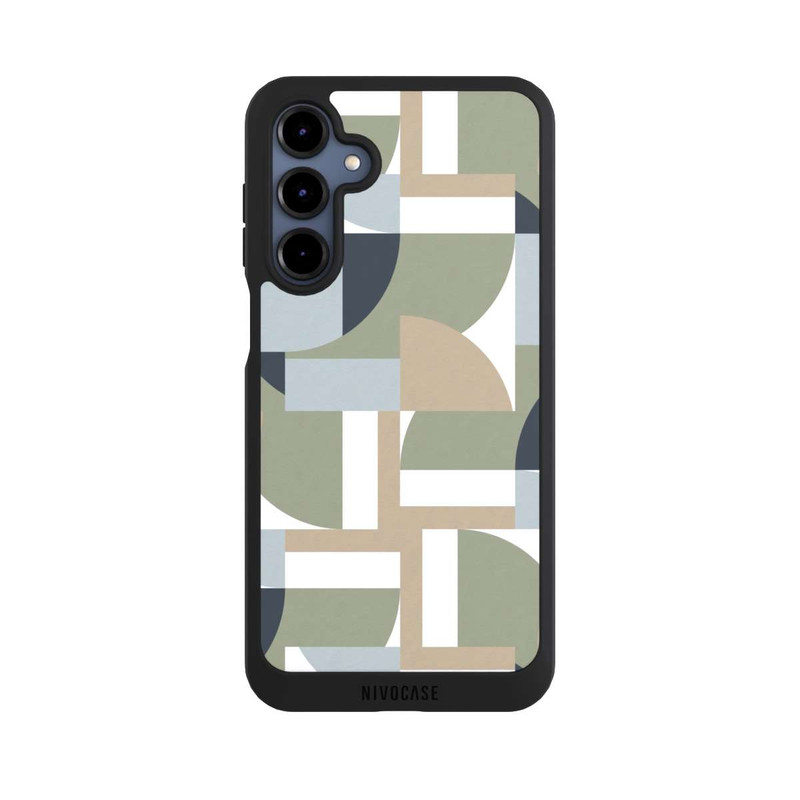 Galaxy A16 5G NIVOpure Polygones futuristes du Bauhaus Beige