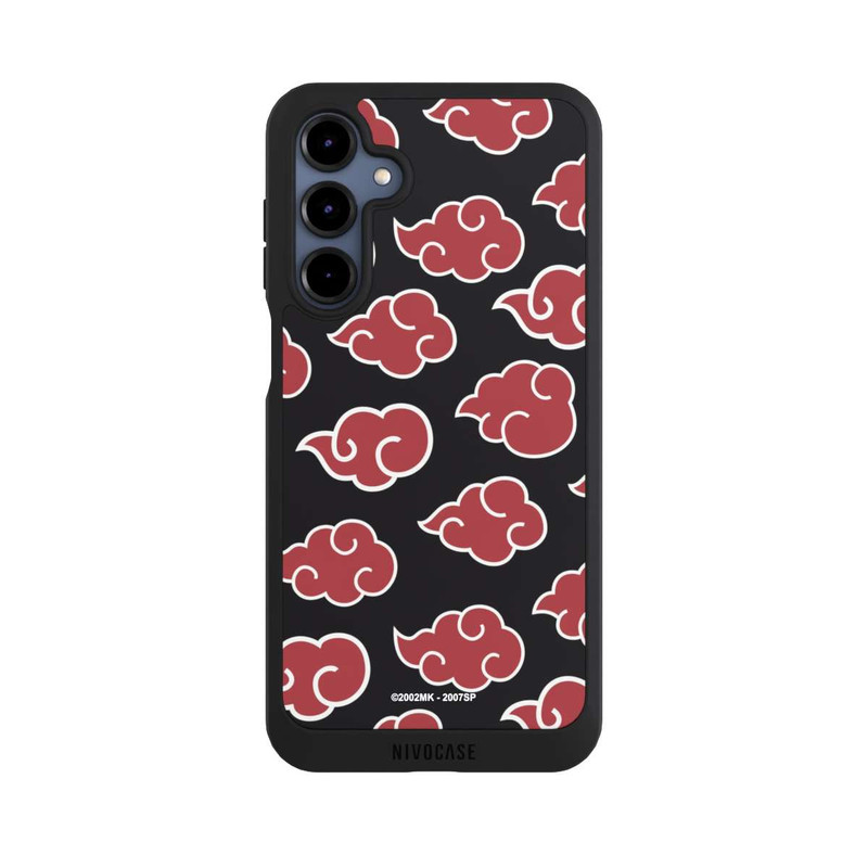Galaxy A16 5G NIVOpure Akatsuki Pattern Black Big