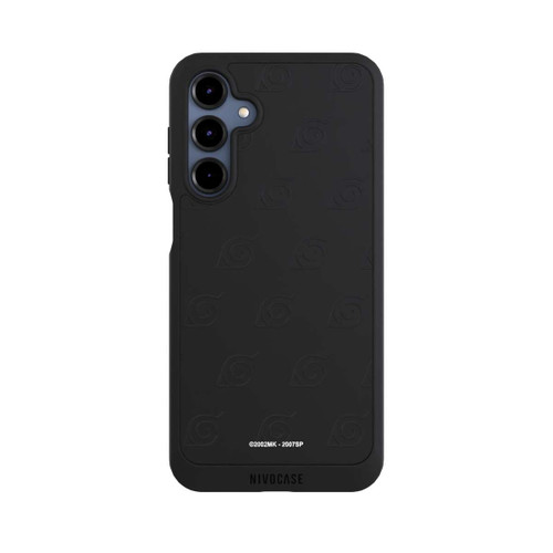 Samsung Galaxy A16 5G NIVOpure Black Konoha Pattern Transparant