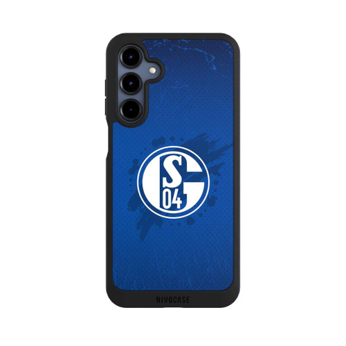 Samsung Galaxy A16 5G NIVOpure Schalke 04 Farbe Fleck Blau