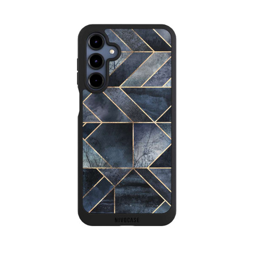 Samsung Galaxy A16 5G NIVOpure Abstraktes Natur-Dunkelblau