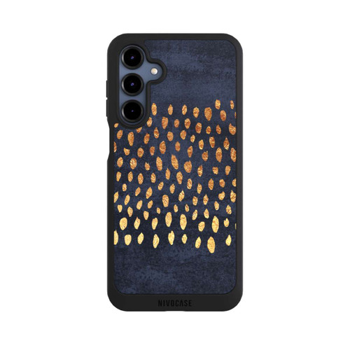 Samsung Galaxy A16 5G NIVOpure Muster Gold und Marine