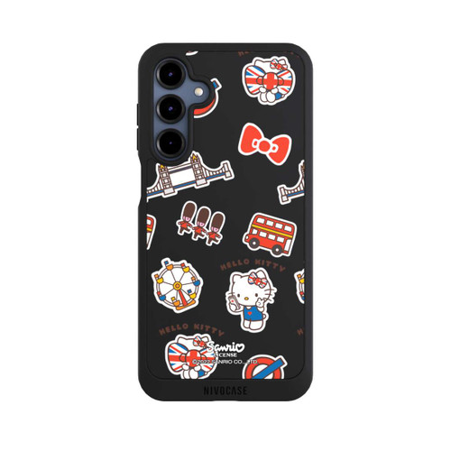 Samsung Galaxy A16 5G NIVOpure Hello Kitty Londoner Abzeichen Transparent