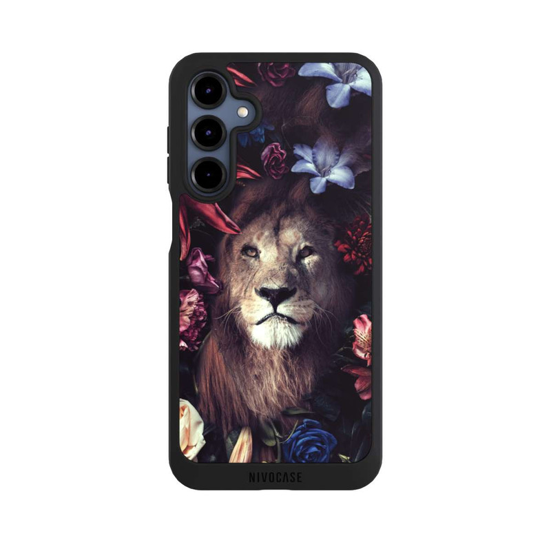 Galaxy A16 5G NIVOpure Löwe Blumenrahmen