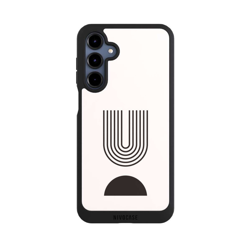 Galaxy A16 5G NIVOpure Moderne Kunst Schwarze Linien