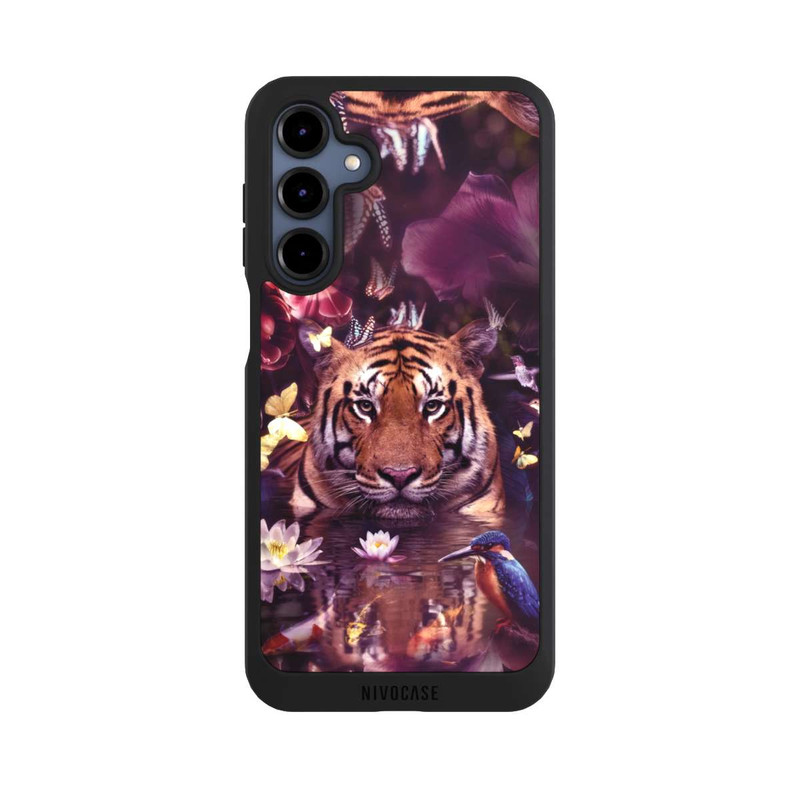Galaxy A16 5G NIVOpure Tiger Blumenrahmen