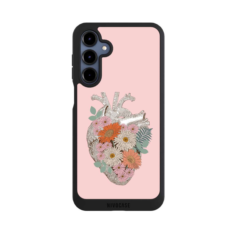 Galaxy A16 5G NIVOpure Florales Vintage-Herz