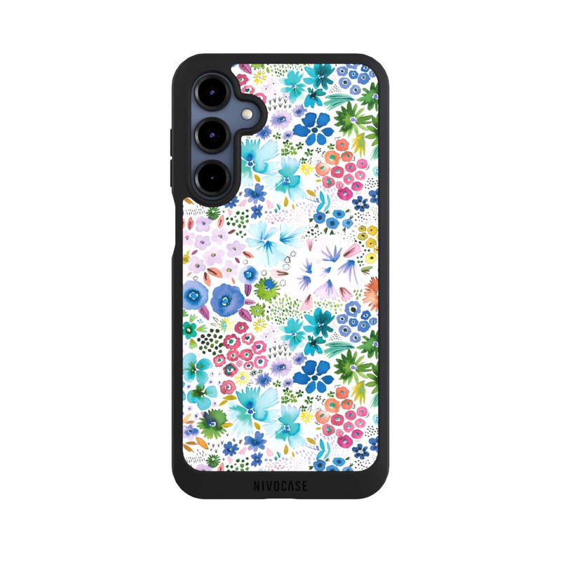 Galaxy A16 5G NIVOpure Petites Fleurs de Printemps Bleues