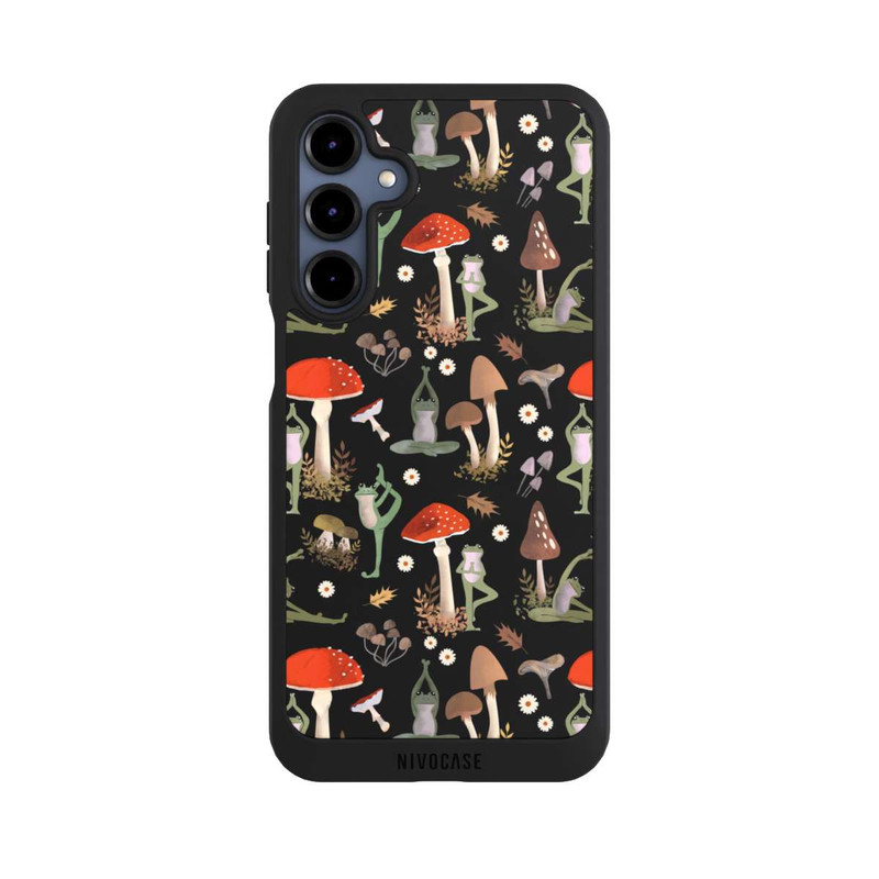 Galaxy A16 5G NIVOpure Yoga-Frösche mit Pilzen