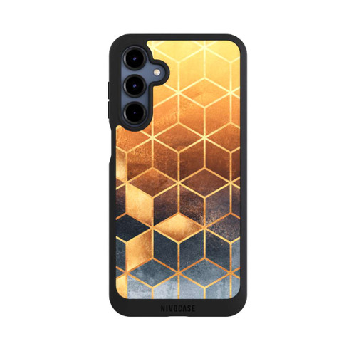 Samsung Galaxy A16 5G NIVOpure Würfel goldener Farbverlauf