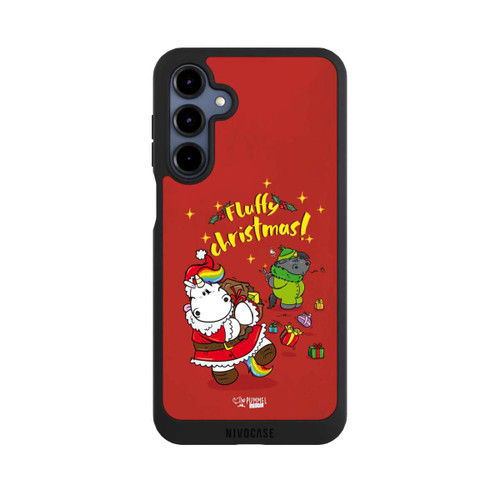 Samsung Galaxy A16 5G NIVOpure Pummeleinhorn Fluffy Christmas Red
