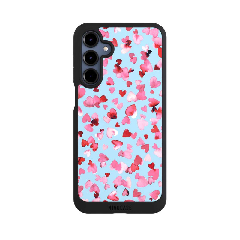 Galaxy A16 5G NIVOpure Saint Valentin Amour Coeurs Rose Bleu
