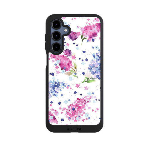 Samsung Galaxy A16 5G NIVOpure Hortensias Floraux Lilas Rose