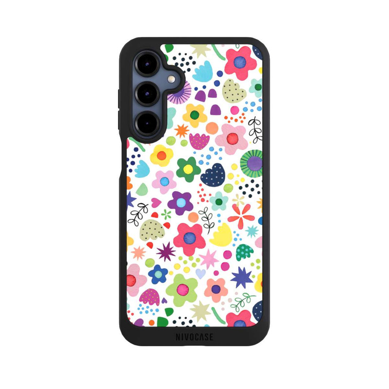 Galaxy A16 5G NIVOpure Psychedelische Blumen bunt