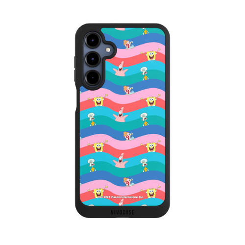 Samsung Galaxy A16 5G NIVOpure Spongebob Freunde Bunte Wellen