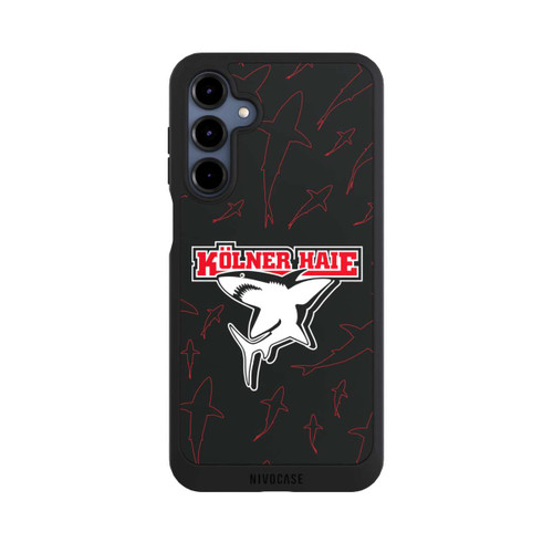 Samsung Galaxy A16 5G NIVOpure Haie Muster Rot