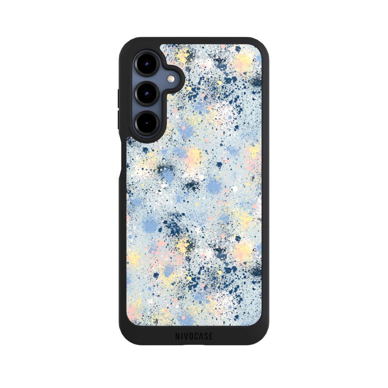 Galaxy A16 5G NIVOpure Tintentropfen Staub Textur Blau
