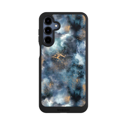 Samsung Galaxy A16 5G NIVOpure Smoky Marble Watercolor Navy